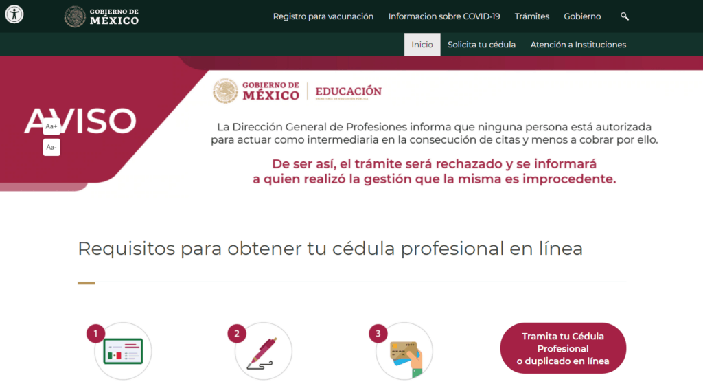 ¿Cómo Tramitar Tu Cédula Profesional Electrónica?